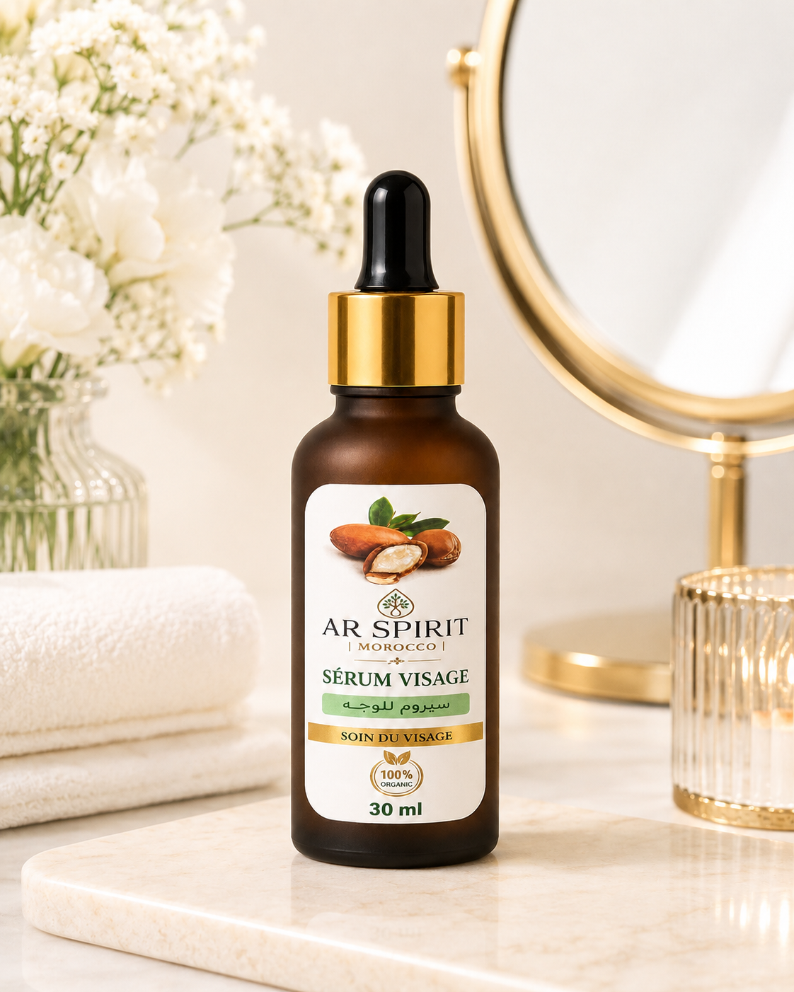 Sérum visage à l’huile d’argan AR SPIRIT 30 ml