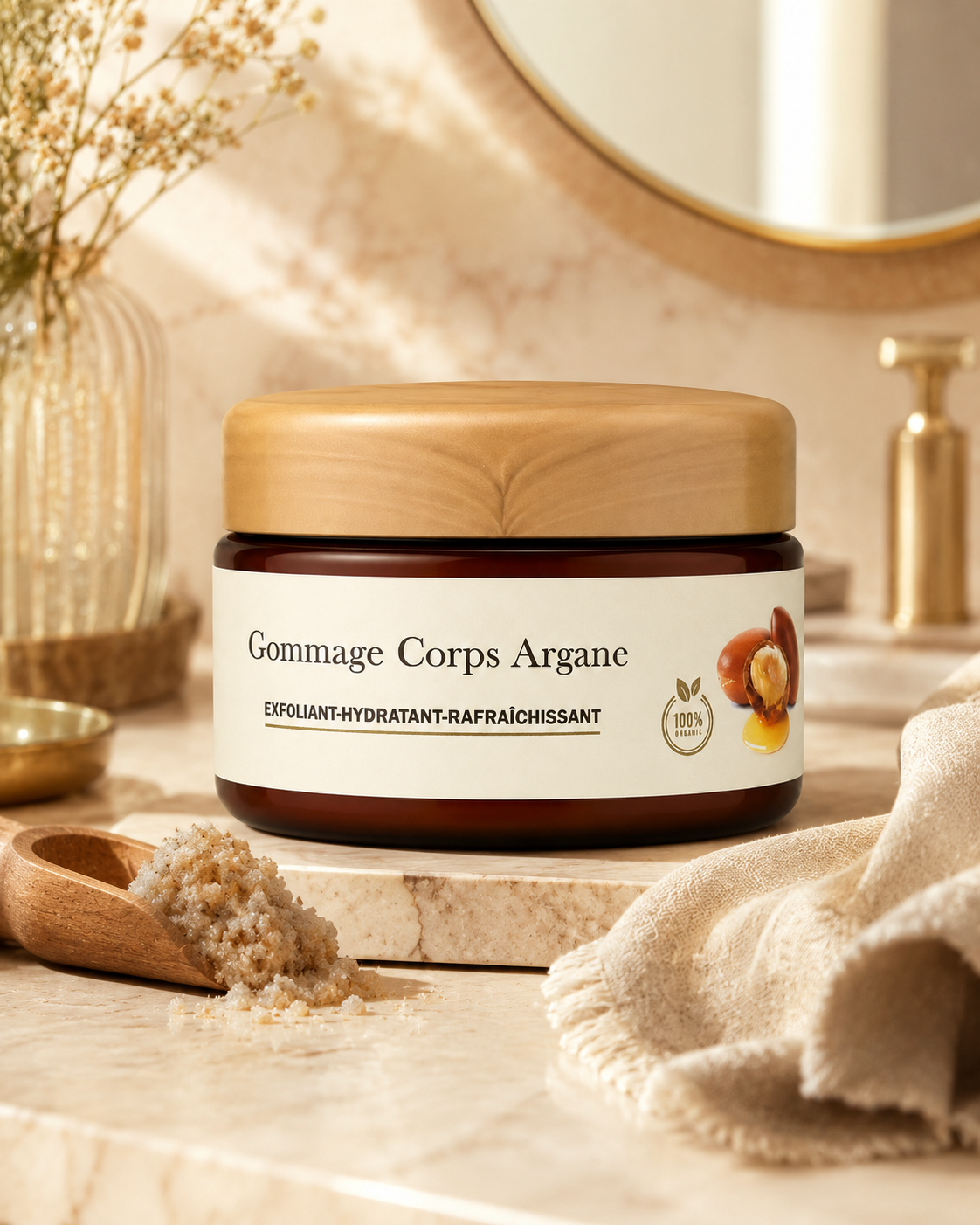 Gommage corps à l’argan AR SPIRIT 150 g