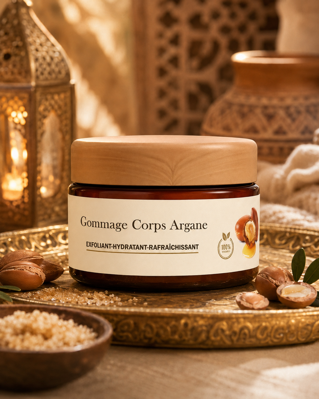 Gommage corps à l’argan AR SPIRIT 150 g