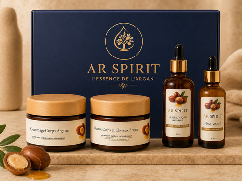 Coffret AR SPIRIT – rituel complet de soins à l’argan